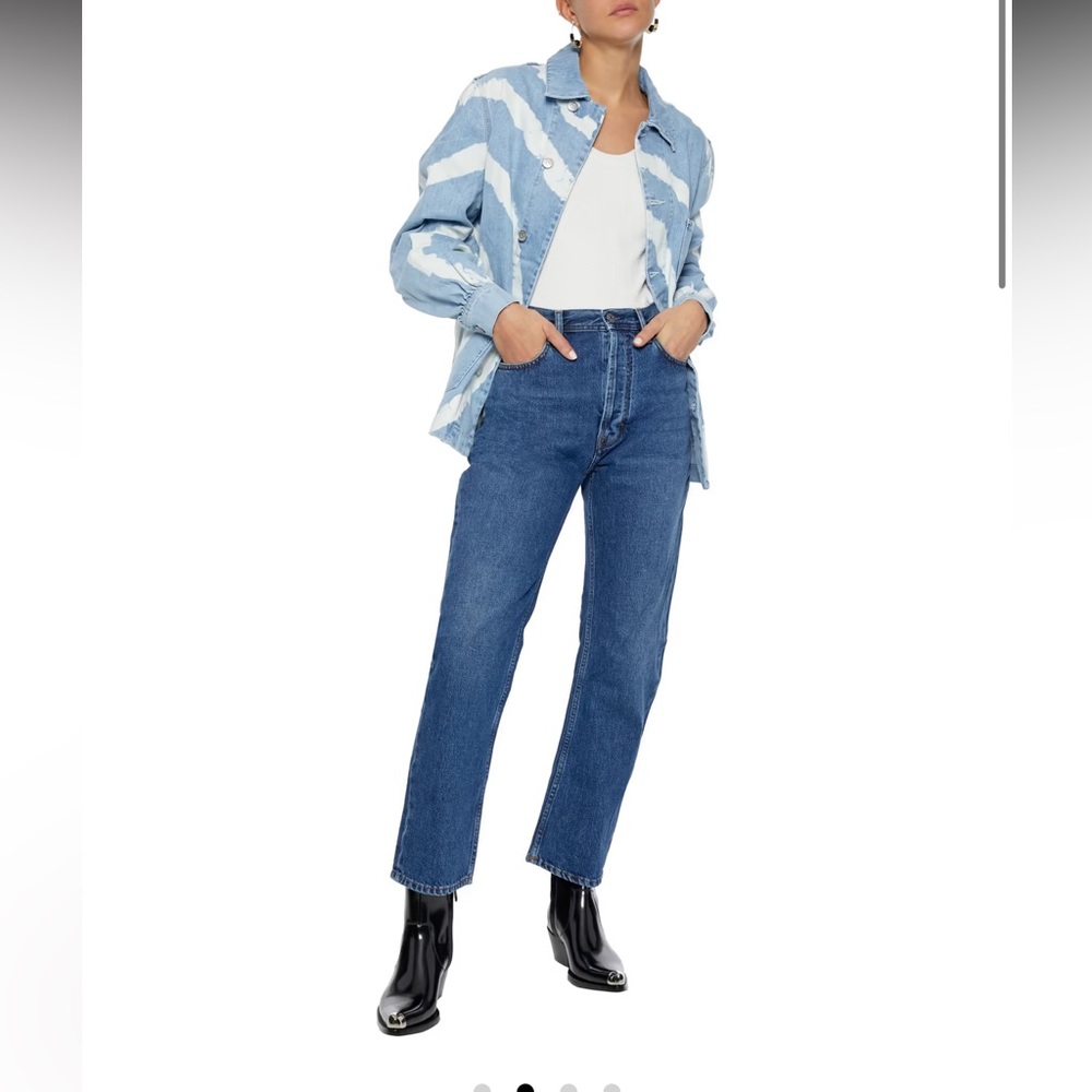 ACNE STUDIOS
High-rise straight-leg jeans